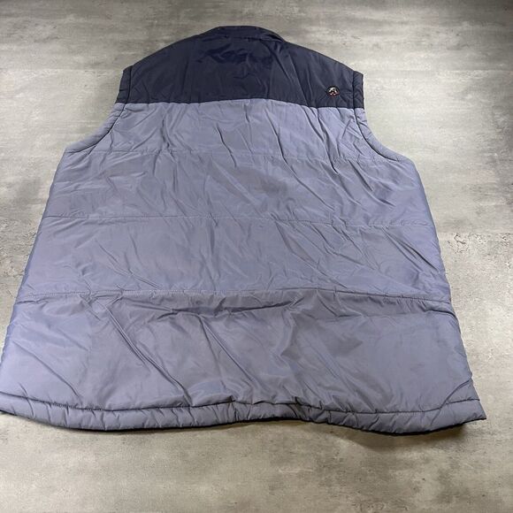 Southern Proper Puffer Vest Men‎ Large Blue Down Quilted Shell Sleeveless Preppy - Picture 2 of 7